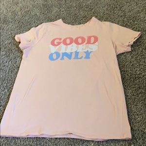 good vibes only tee